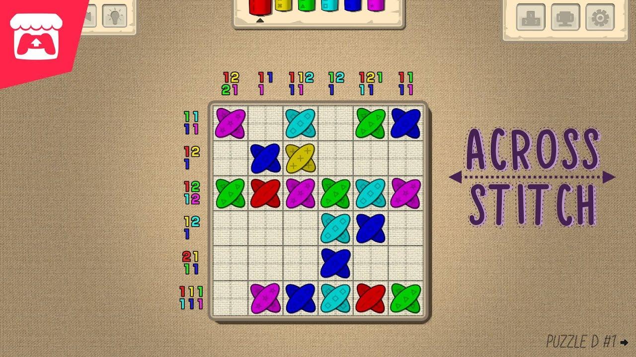 Across-Stitch - Enjoy cross-stitch, logic puzzles that will keep you thinking in different ways! thumbnail