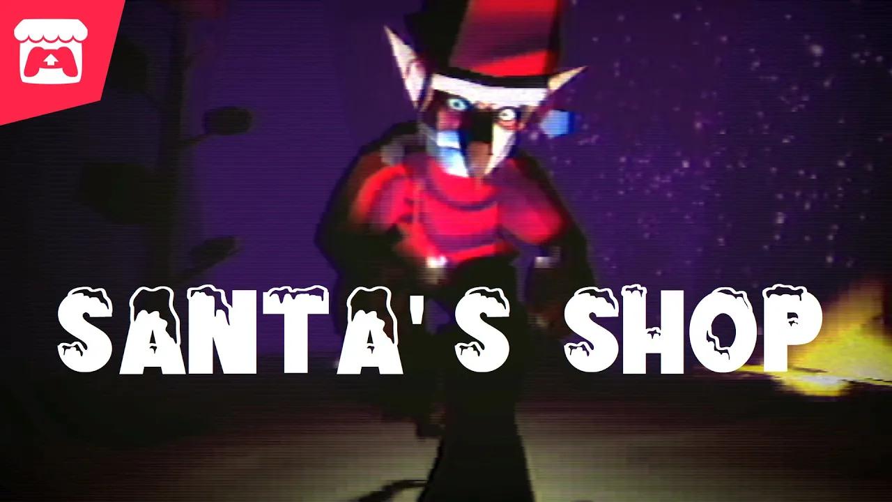 Santa's Shop - Explore a maze in this creepy exploration game with only a lantern to light your way! thumbnail