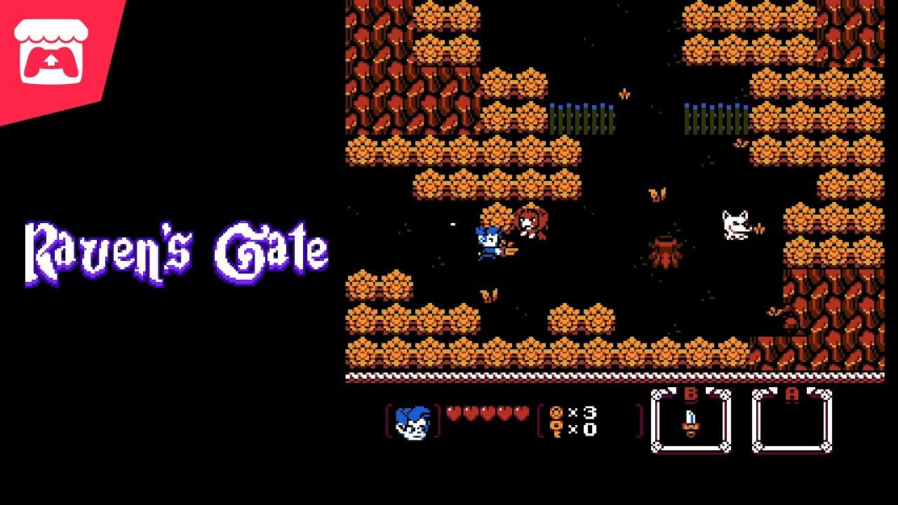 Raven's Gate - An action-adventure NES game inspired by Legend of Zelda! thumbnail