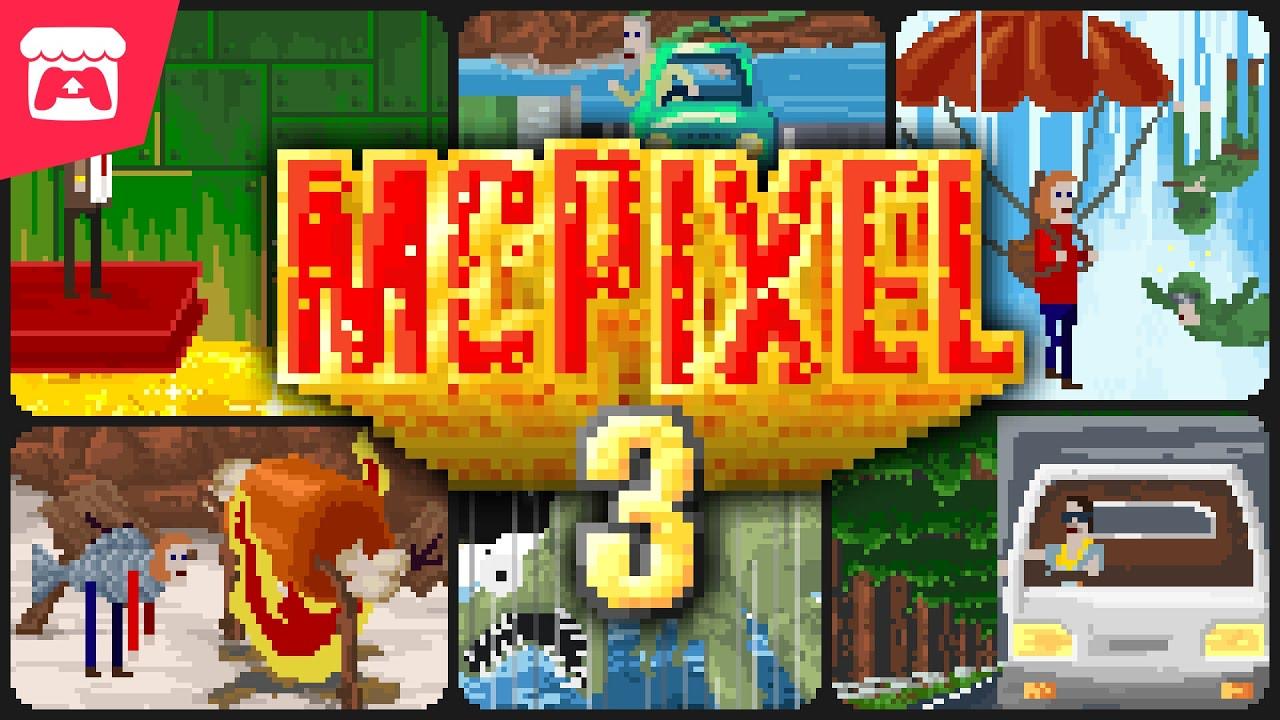 McPixel 3 - A wanna-be hero who keeps getting mixed up in the most unbelievable situations! thumbnail