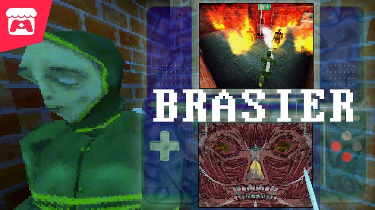 Brasier - A short atmospheric horror game about a fire fighter waking up in a burning fire station! thumbnail