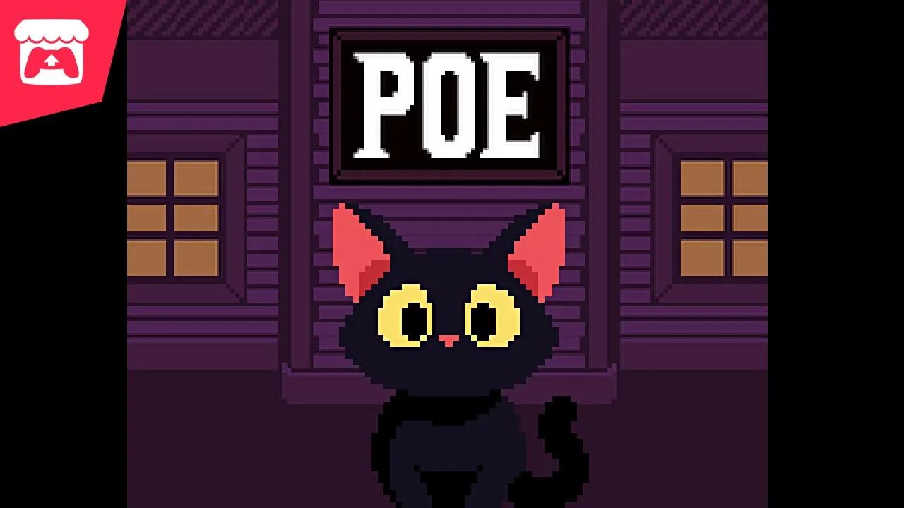 Poe - A spooky little arcade game with a black cat made just for Halloween! thumbnail