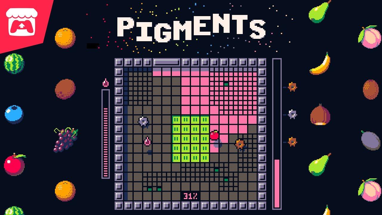 Pigments🍎 - Fruity dodge'em up and paint'em all! thumbnail