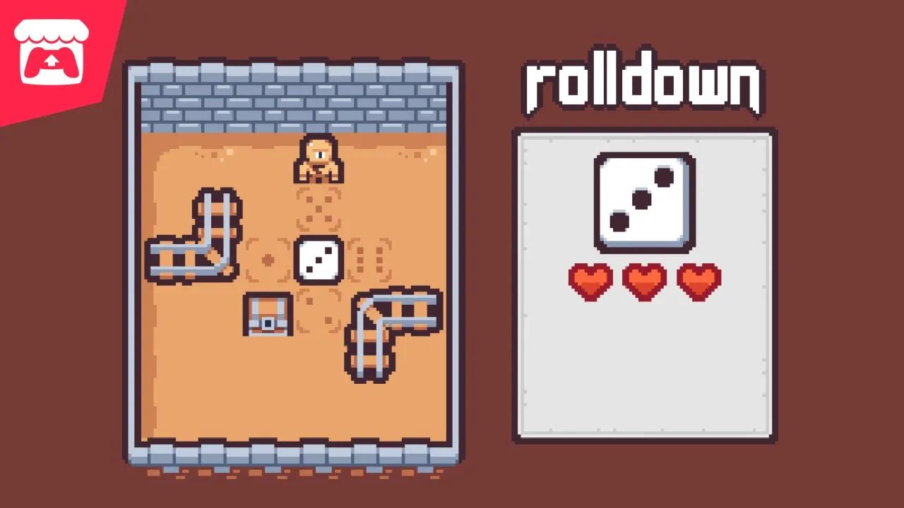 rolldown - A roguelike puzzler about smacking monsters with dice! thumbnail