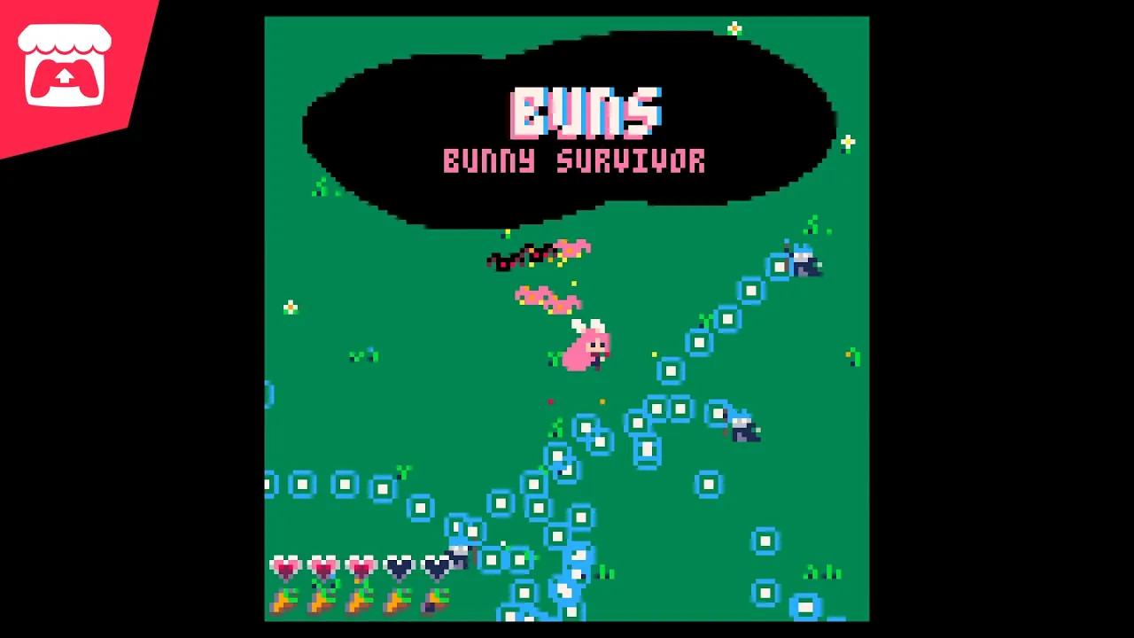 Buns: Bunny Survivor - A Vampire Survivors-inspired action roguelike game made with PICO-8! thumbnail