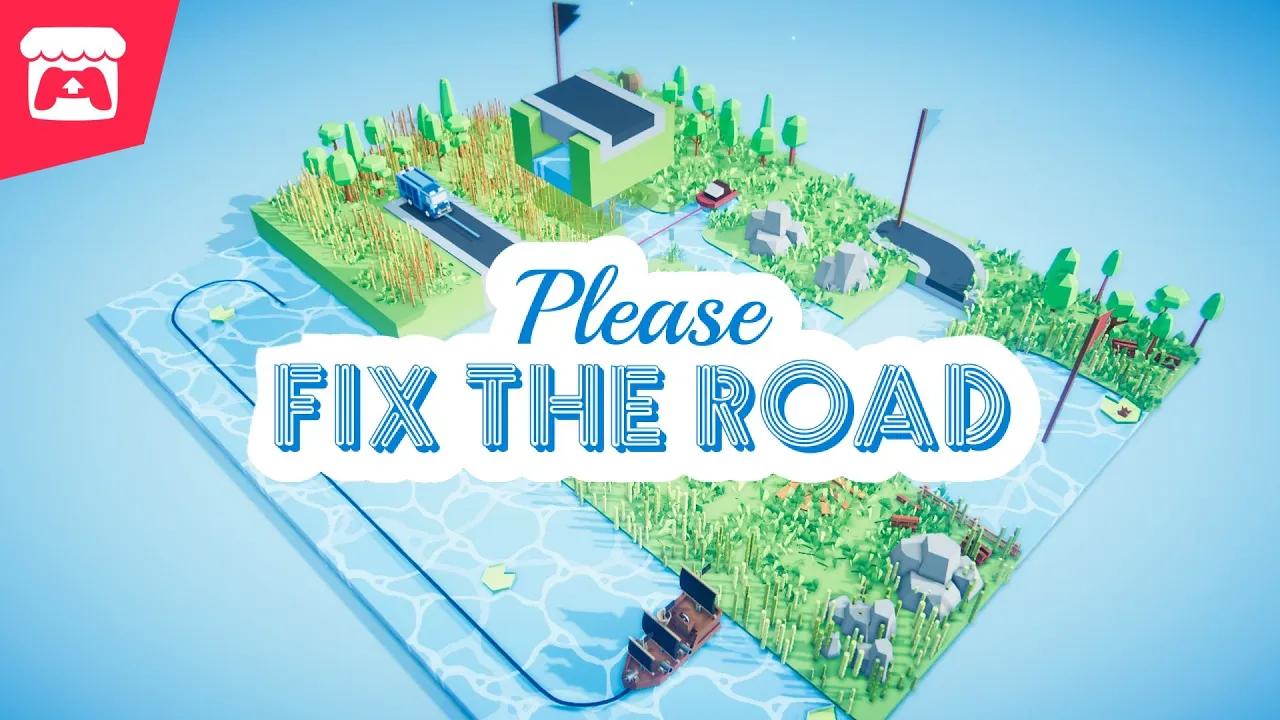 Please Fix The Road - A colorful, minimalistic, casual puzzle game about fixing roads! thumbnail