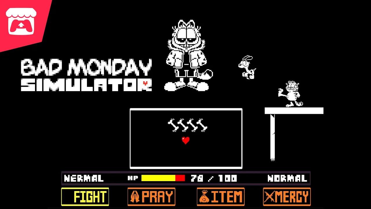 Bad Monday Simulator (Spare and Kill Endings) Undertale meets Garfield in this ultimate fan game! thumbnail