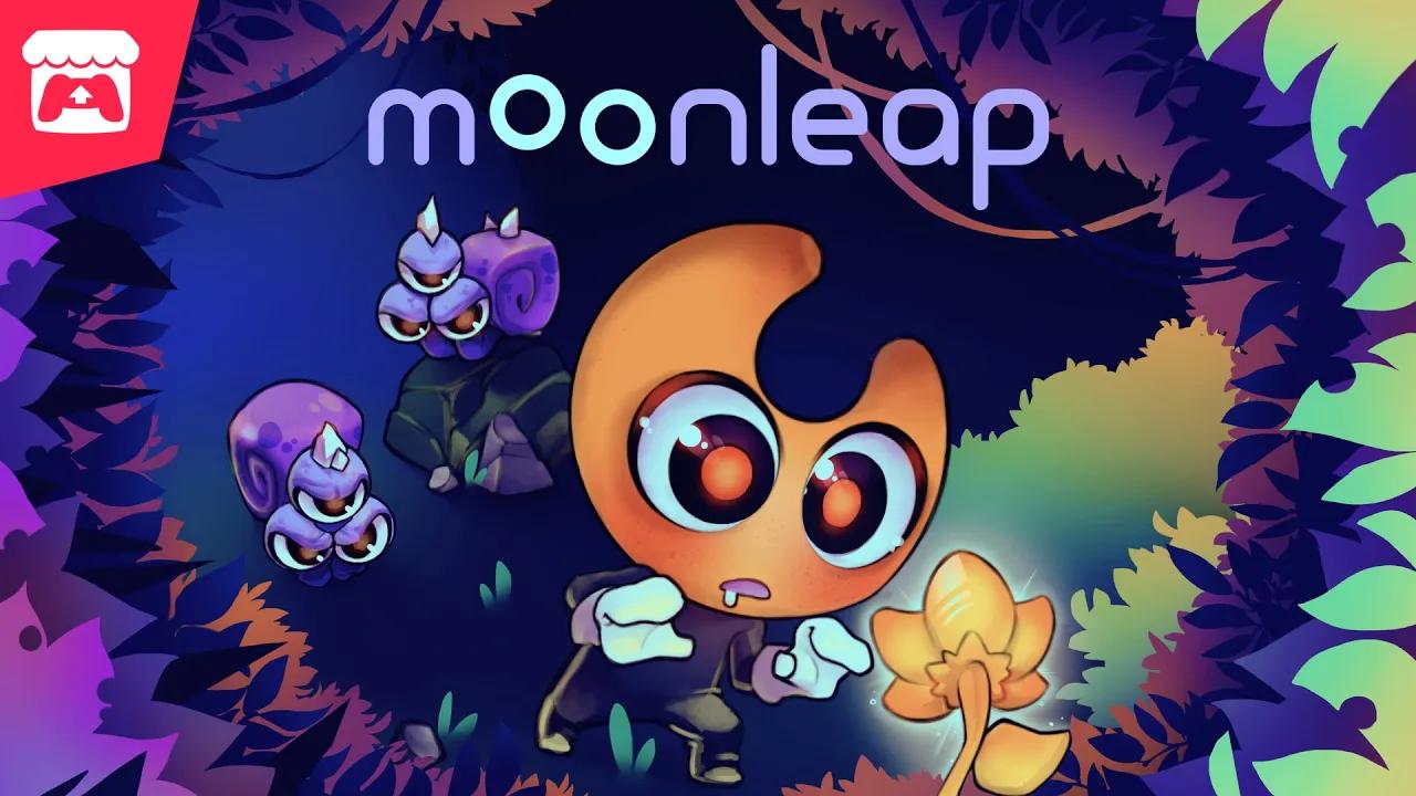 Moonleap - A puzzle platformer about the son of the moon on his journey to recover shooting stars! thumbnail