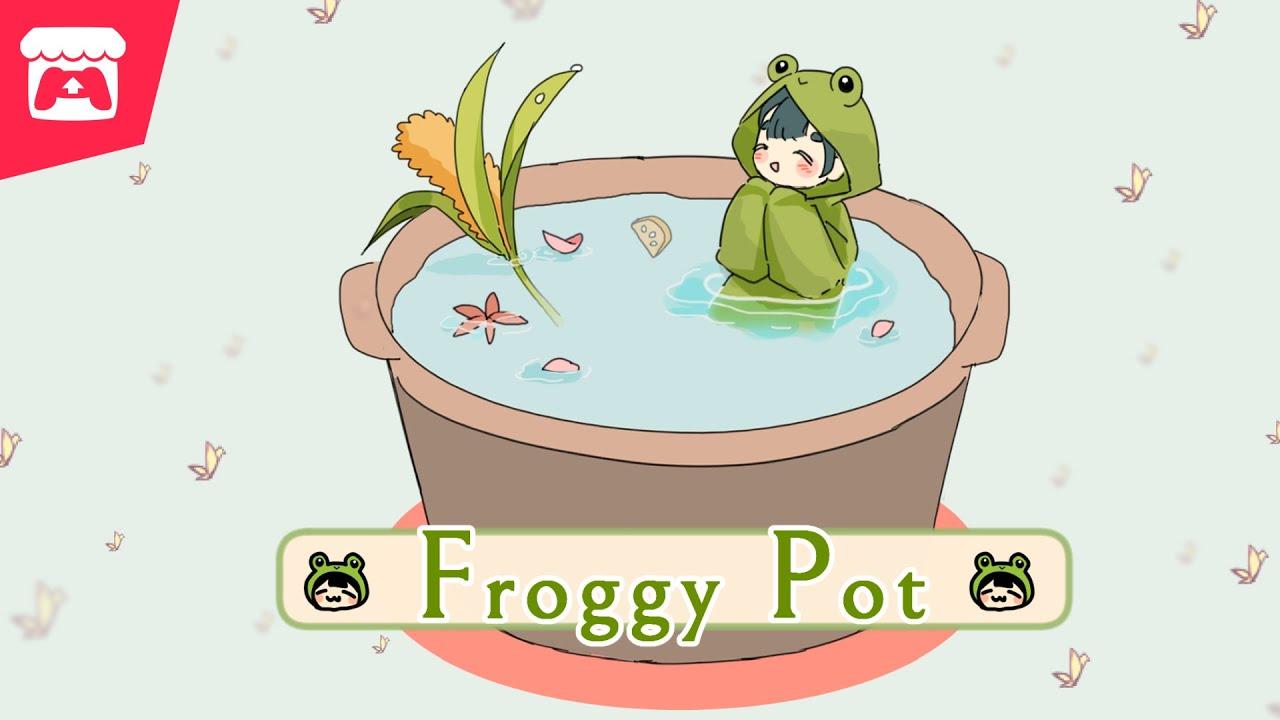 Froggy Pot - A short, linear visual novel about a Froggy chilling a pot! thumbnail