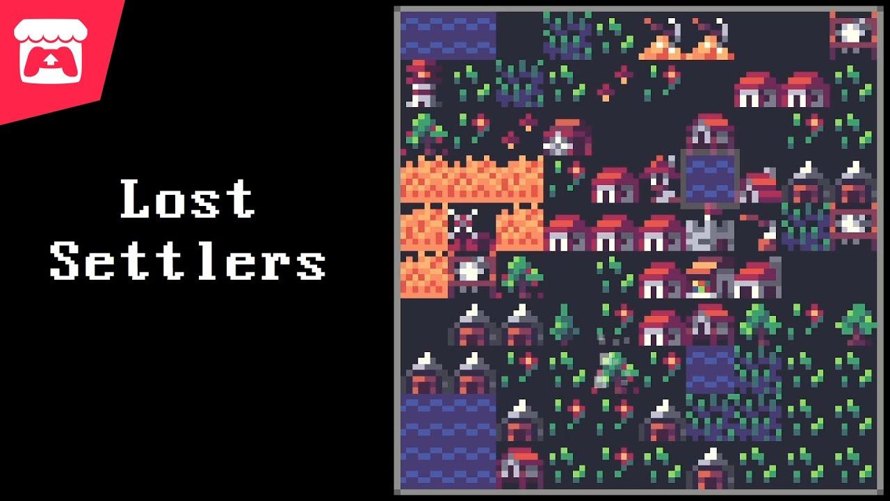 Lost Settlers - Explore the territory, discover new resources, and build your town up from nothing! thumbnail