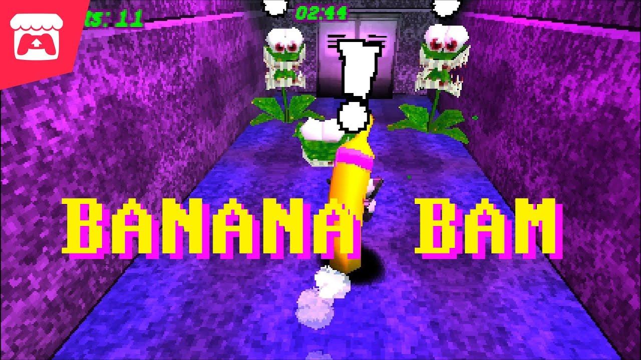 Banana Bam - You are a banana on a top secret mission to eliminate evil mutated plant monsters! thumbnail