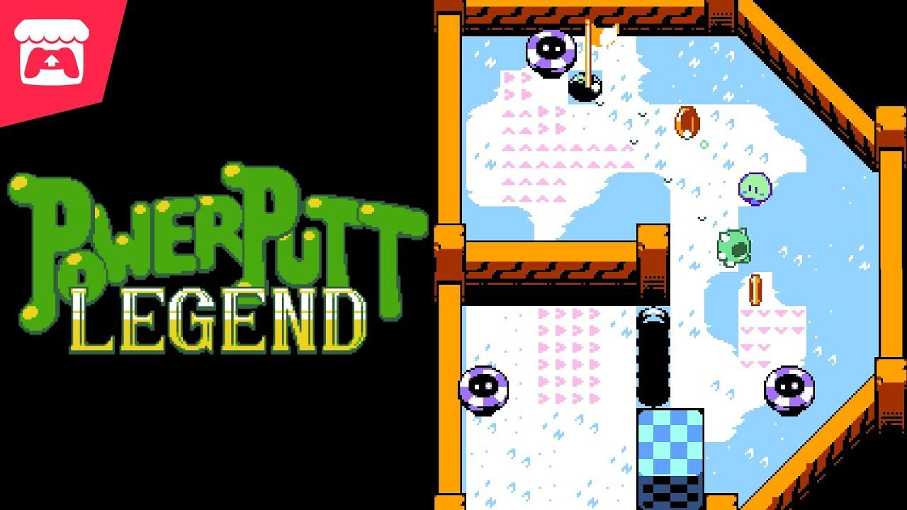 PowerPutt Legend - A unique minigolf sim with RPG elements, meant to look and feel like a NES game! thumbnail