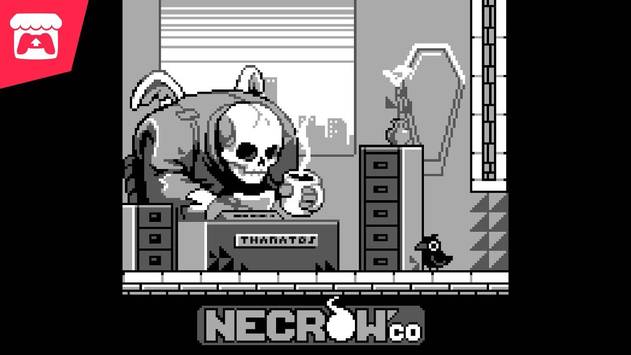 Necrow Co. - Collect souls as a crow in this short 2D platformer made for GBJam 9! thumbnail