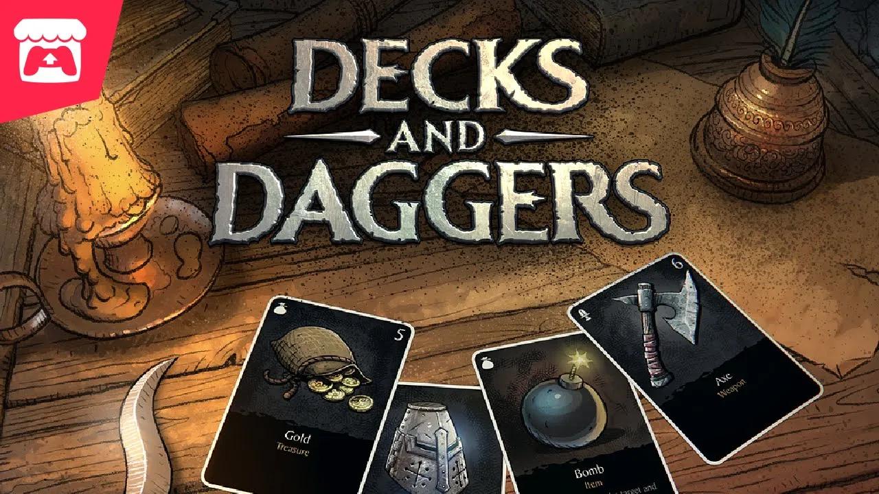 Decks & Daggers - Slay monsters and collect treasure in this deck-building rpg card game! thumbnail