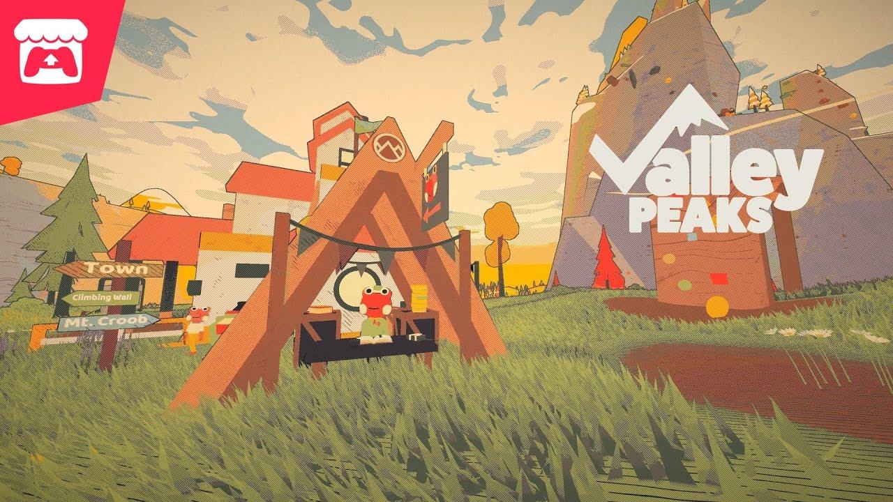 Valley Peaks - Climb mountains in a miniature world filled with frogs! thumbnail