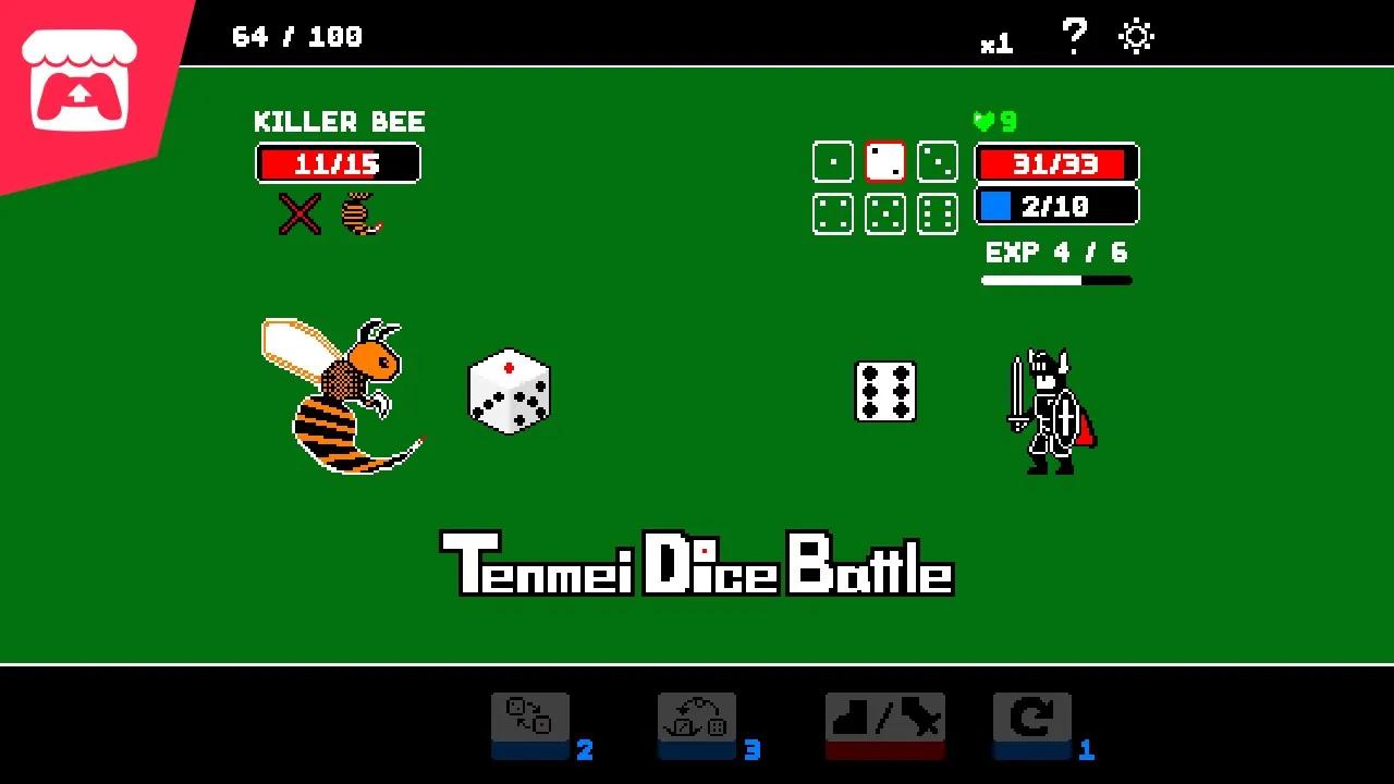 TenmeiDiceBattle - A Dicey Dungeons-inspired dice battle game! thumbnail