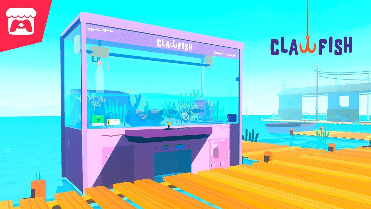 Clawfish - Visit an isolated train station with fishing claw machine games! thumbnail