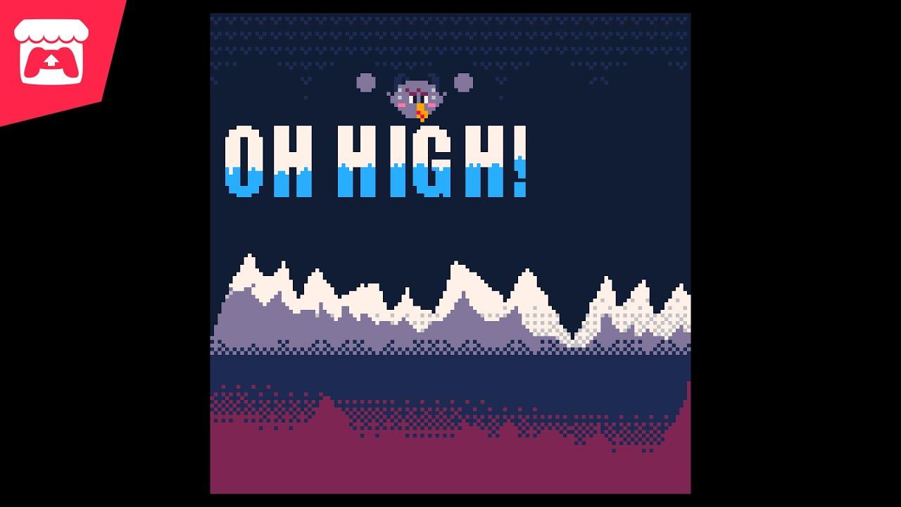 Oh High! - A one-button endless climber made with PICO-8! thumbnail