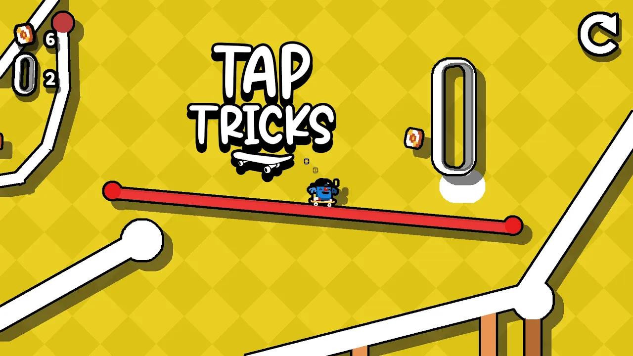 Tap Tricks - A one-button 2D skateboard game made for Ludum Dare! thumbnail