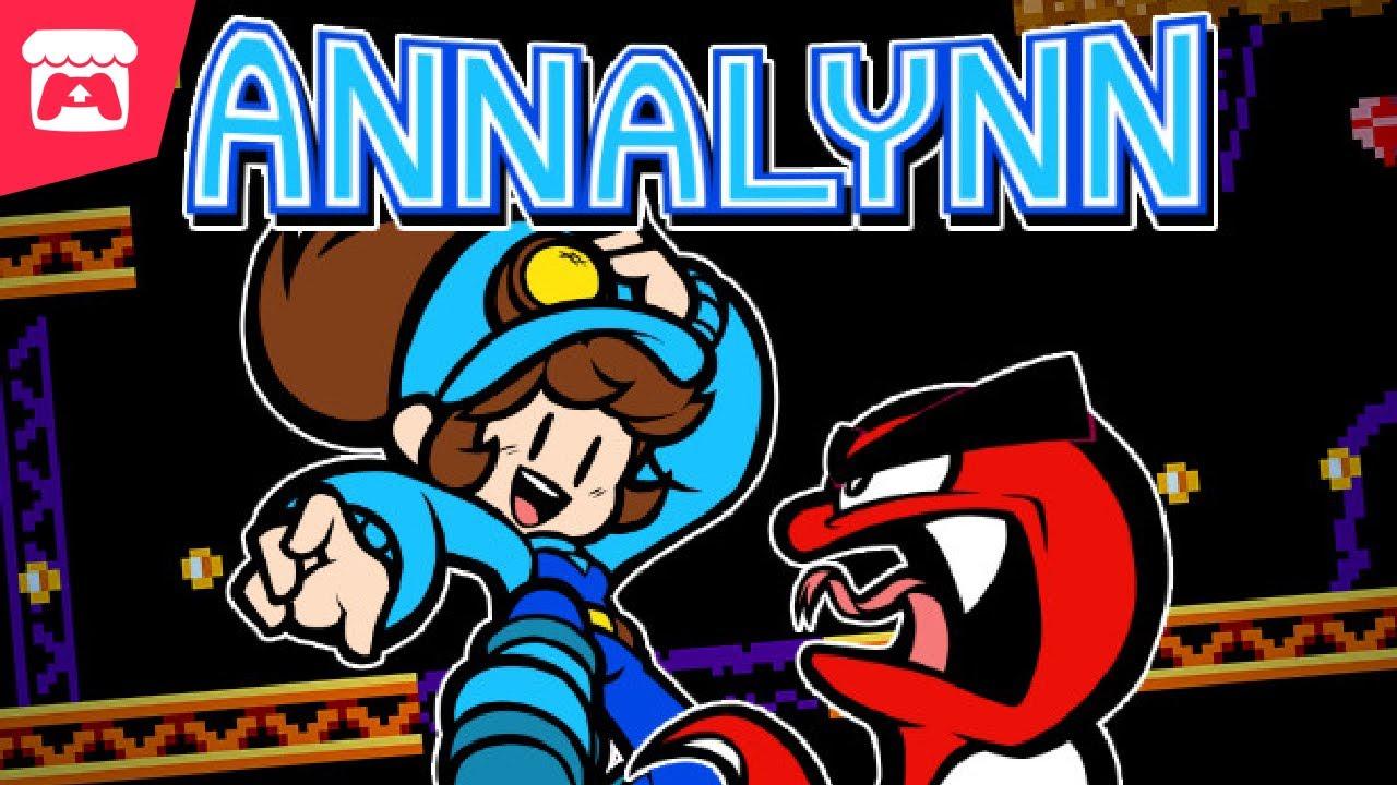 Annalynn - A 2D platformer made in the style of arcade games from the early '80s! thumbnail