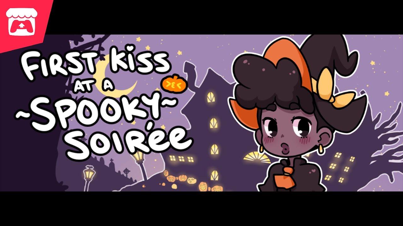 FIRST KISS AT A SPOOKY SOIREE - Romantic Visual Novel thumbnail