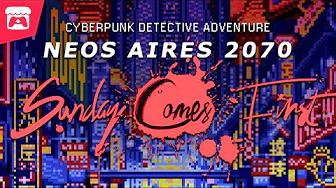 Neos Aires 2070 - Retro Cyberpunk point and click thumbnail