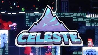 Celeste - Jump, air-dash, and climb to the top of the mountain thumbnail