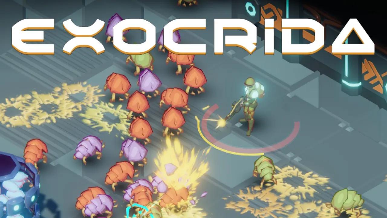 Exocrida - Kill the swarm in this top-down shooter thumbnail