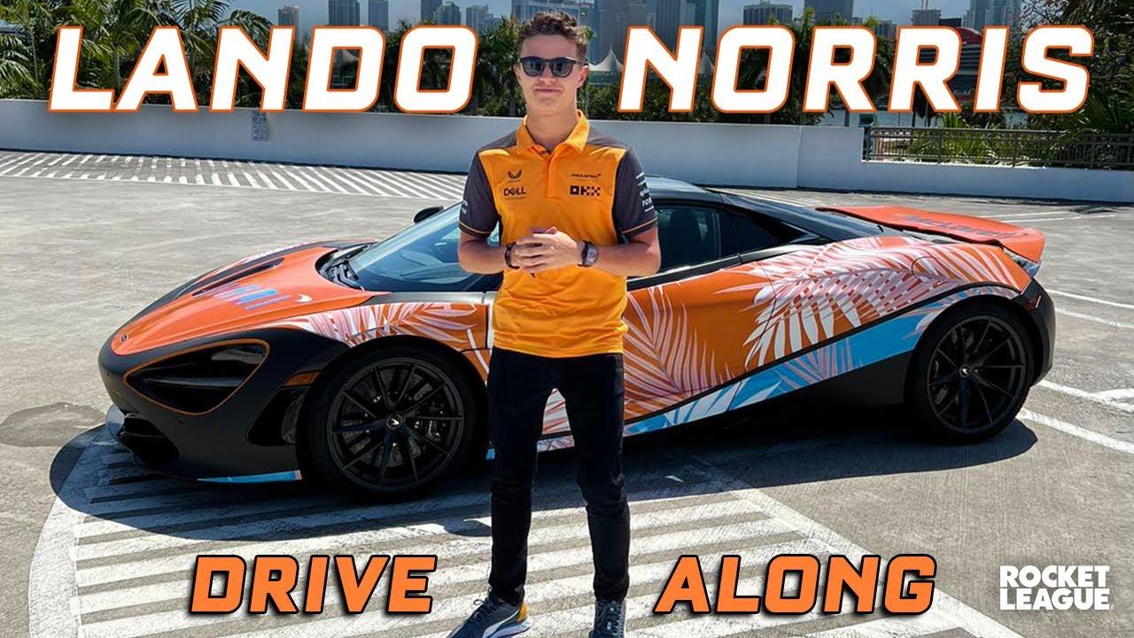 Rocket League - Lando Norris Drive-Along at the FORMULA 1 MIAMI GRAND PRIX thumbnail