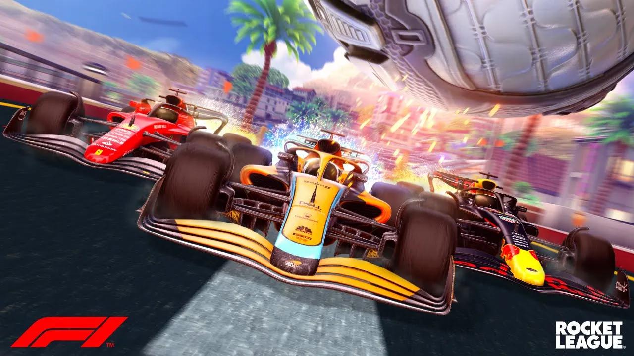 Rocket League 2022 Formula 1 Fan Pass Trailer thumbnail