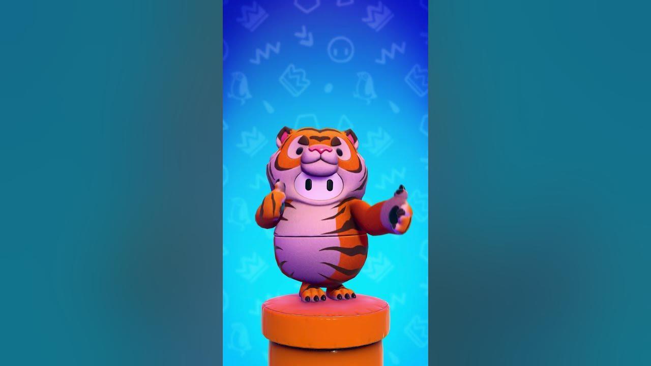 Here kitty kitty 🐯 Purrfectly Fierce can be unlocked in our current Fame Pass! #fallguys #gaming thumbnail