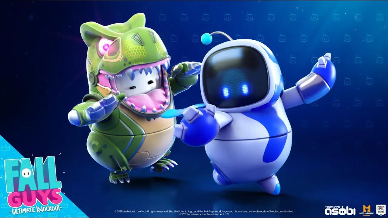 ASTRO BOT COMES TO FALL GUYS! New event, new costumes, NEW REWARDS! thumbnail