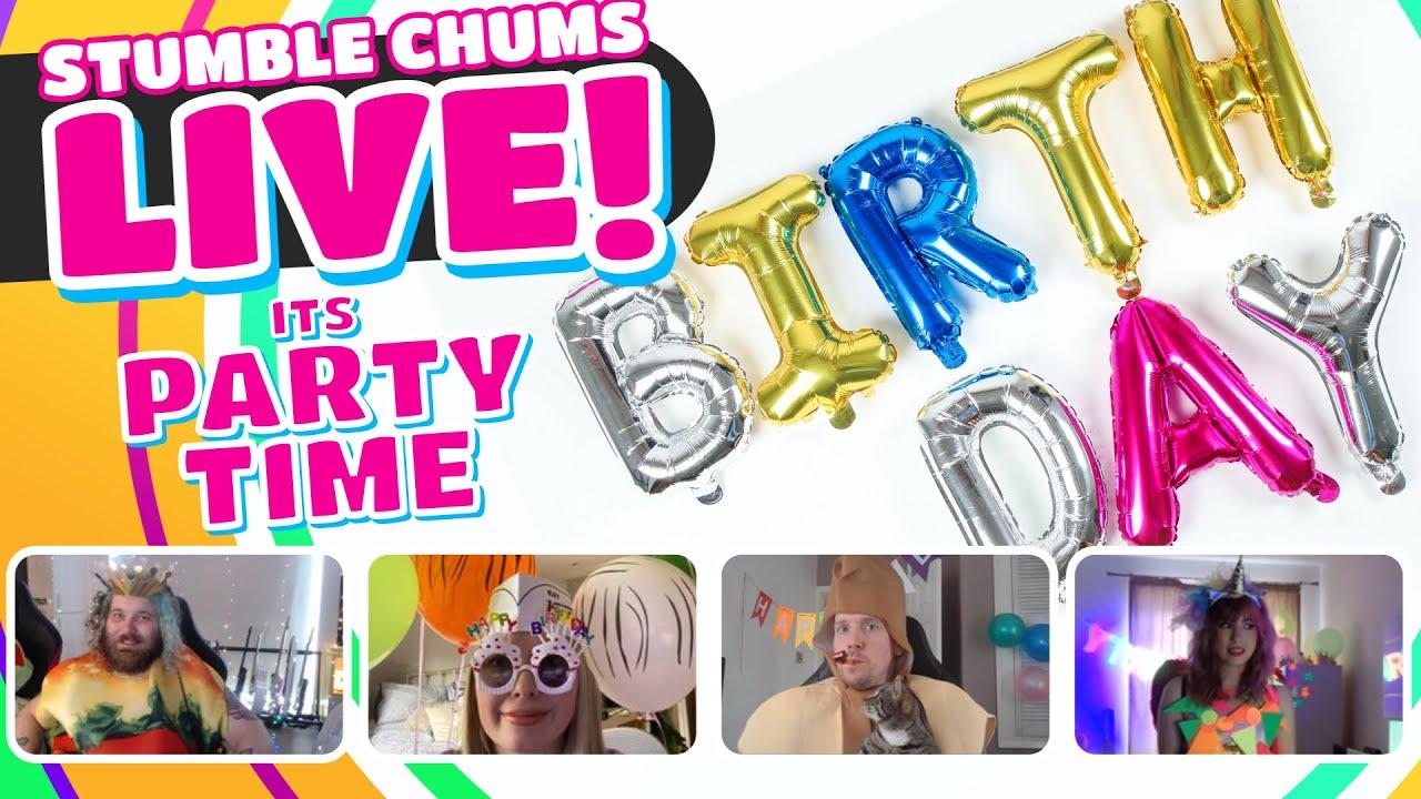 Stumble Chums Live - Highlights! It's PARTY TIME thumbnail