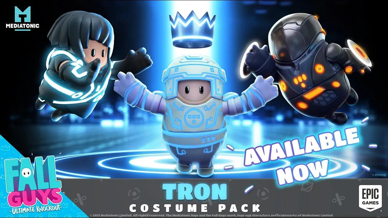 Fall Guys - TRON Costume Pack out now! thumbnail