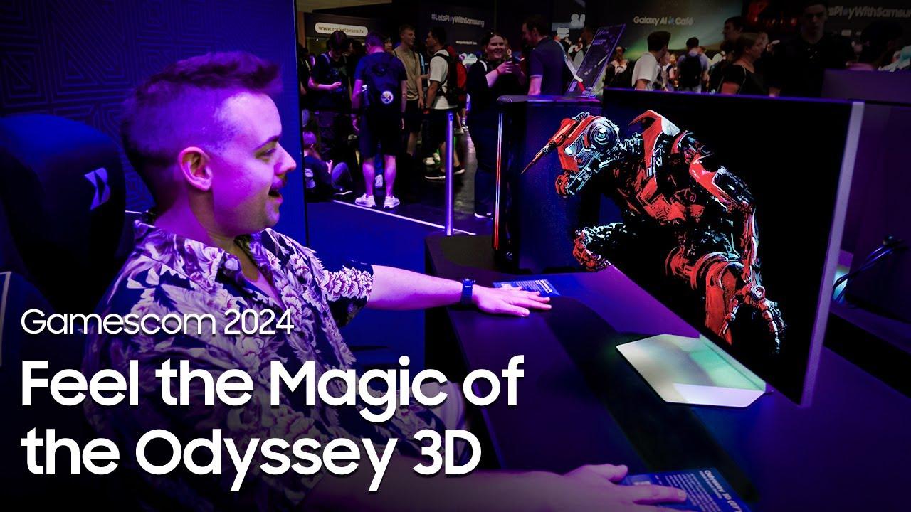 Gamescom 2024: Feel the Magic of the Odyssey 3D  | Samsung thumbnail