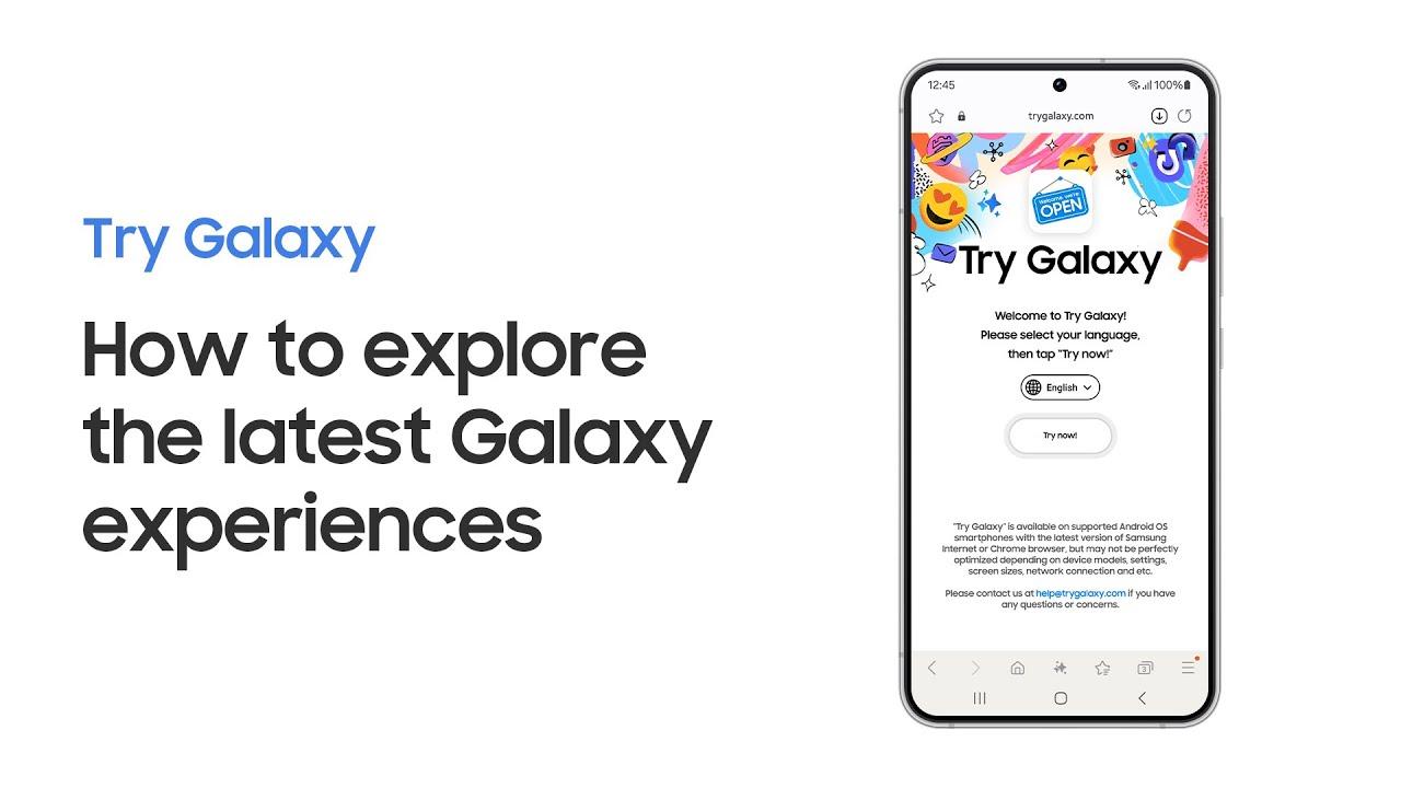 How to try the latest Galaxy on your phone | Samsung thumbnail