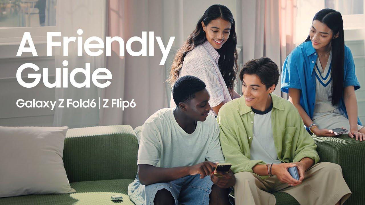 A friendly guide to Galaxy Z Fold6 and Z Flip6 | Samsung thumbnail