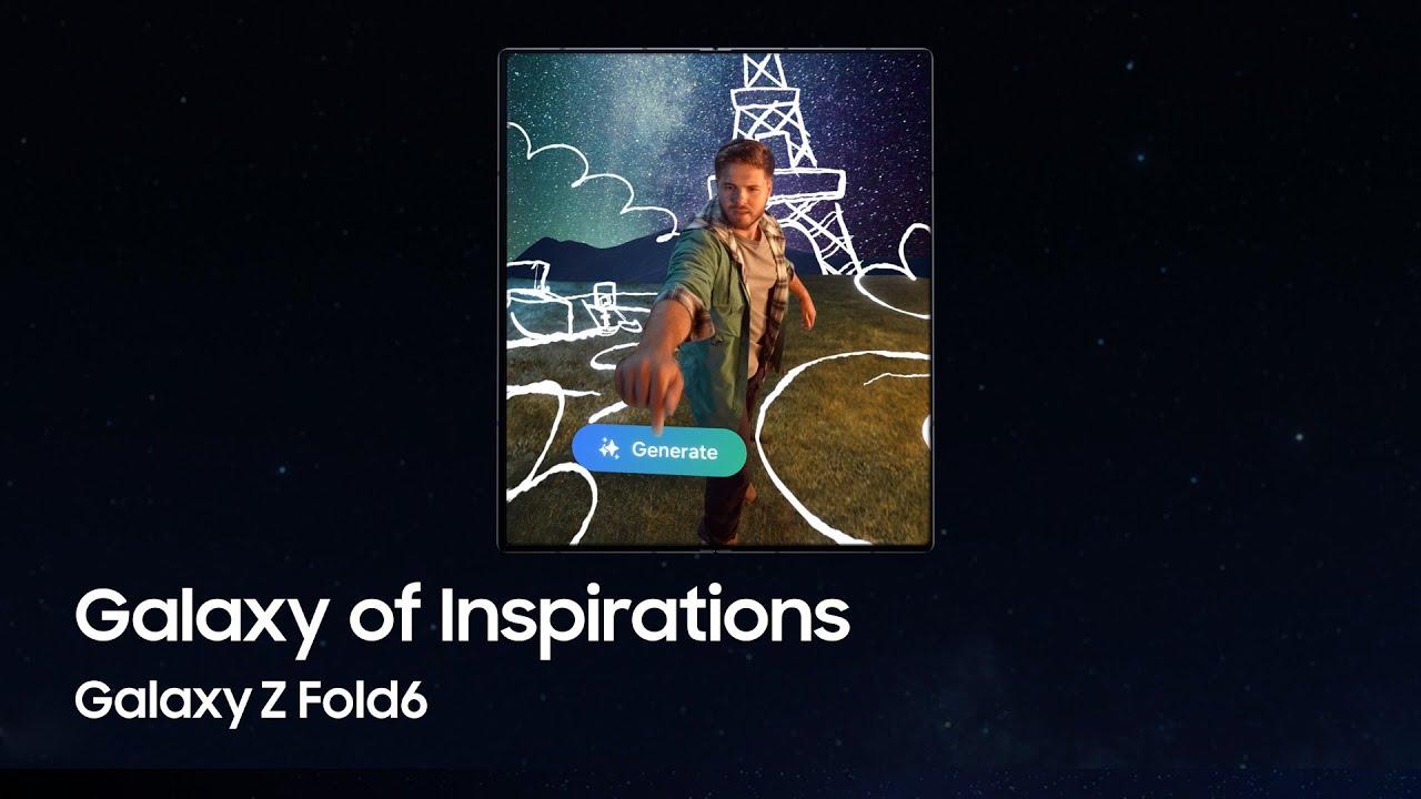 Galaxy Z Fold6: Galaxy of Inspirations | Samsung thumbnail