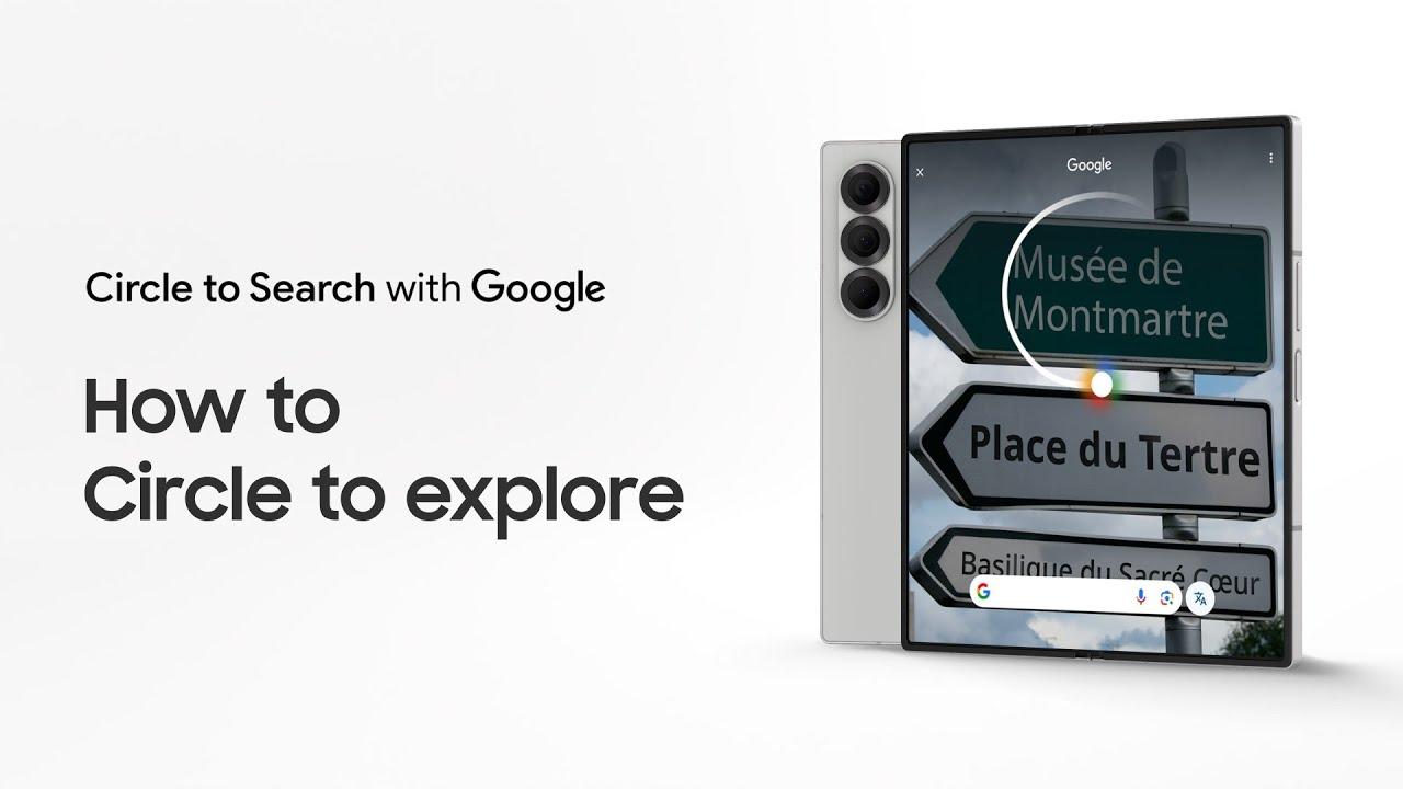 Galaxy Z Fold6: How to use Circle to Search | Samsung thumbnail