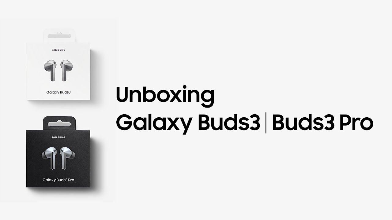 Galaxy Buds3 | Buds3 Pro: Unboxing | Samsung thumbnail