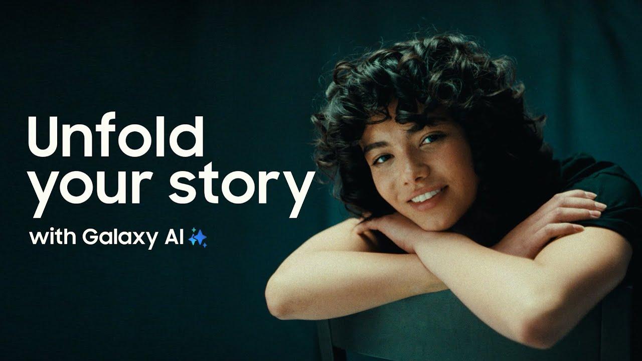 Official Teaser: Unfold your story with Galaxy AI | Samsung thumbnail