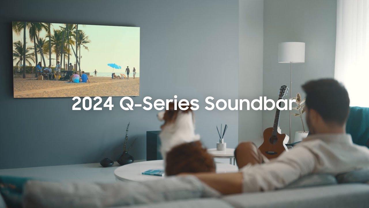 2024 Q-Series Soundbar: Complete Wow theater experience with Q990D | Samsung thumbnail