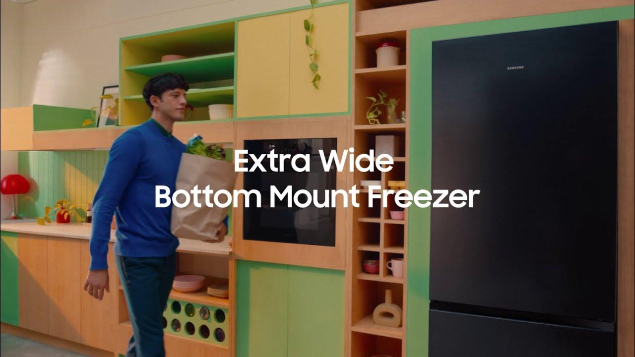 Extra Wide Bottom Mount Freezer l BESPOKE AI 2024 l Samsung thumbnail