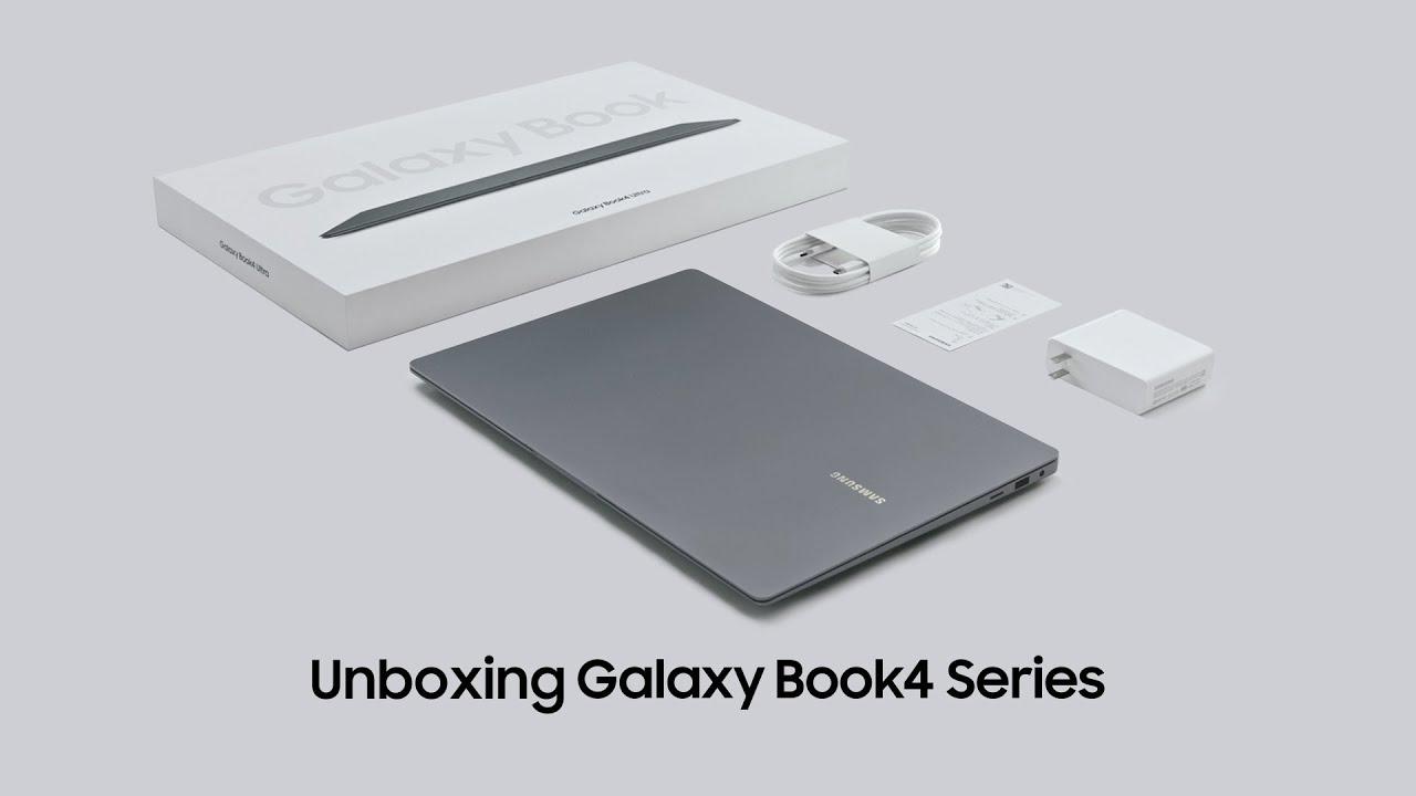 Galaxy Book4 Series: Unboxing Galaxy AI Laptops | Samsung thumbnail