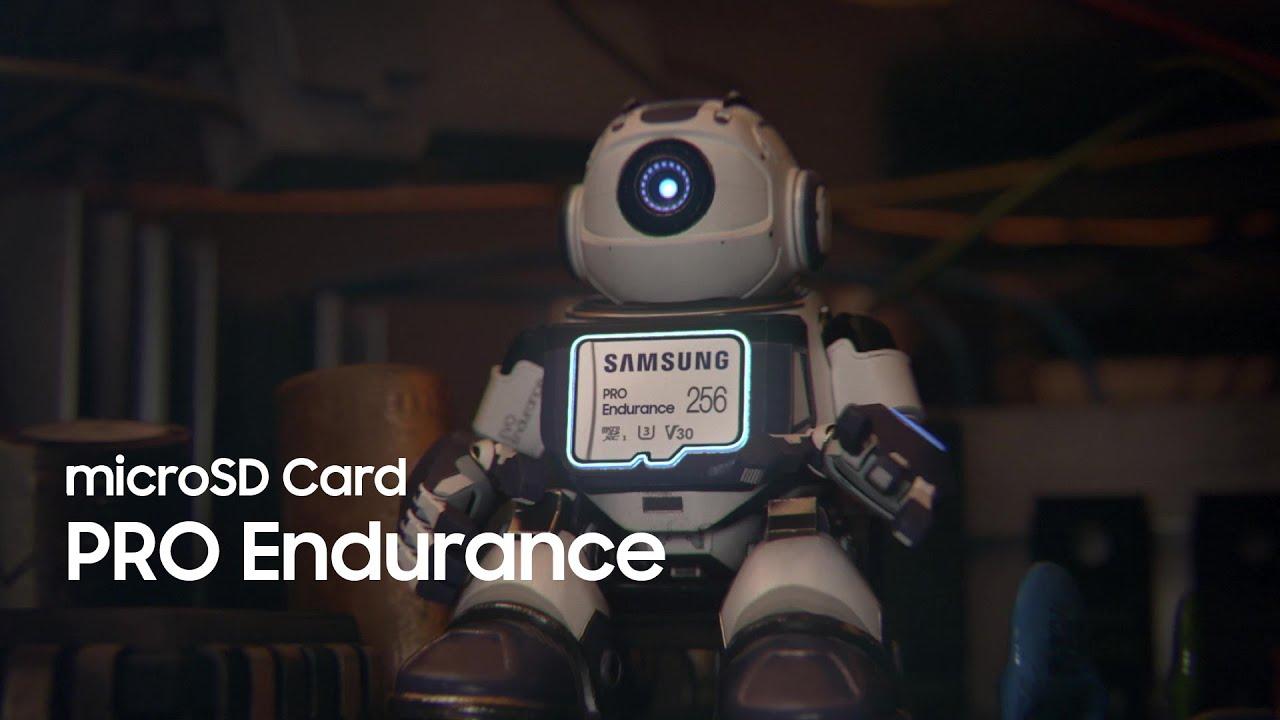 microSD Card PRO Endurance: Record, rewrite, repeat. Over 16 years | Samsung thumbnail