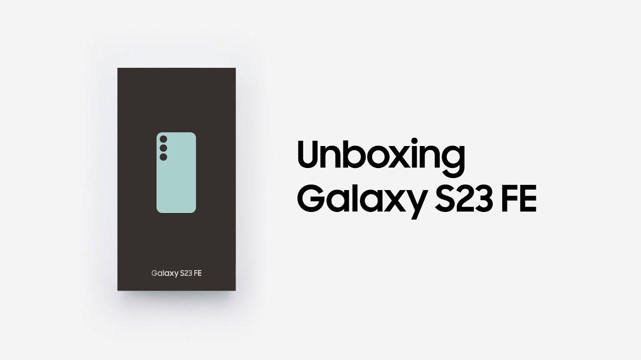 Galaxy S23 FE: Official Unboxing I Samsung thumbnail