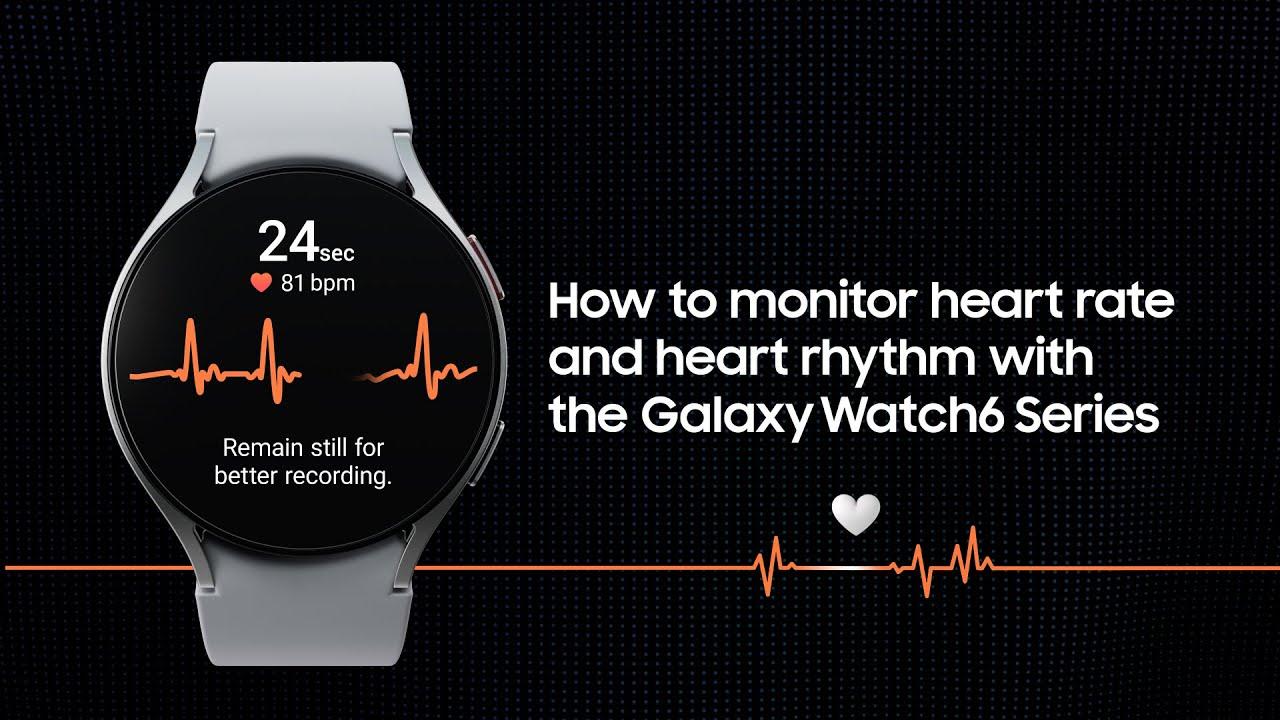 Galaxy Watch6 | Watch6 Classic: How to monitor your heart rate & heart rhythm | Samsung​ thumbnail