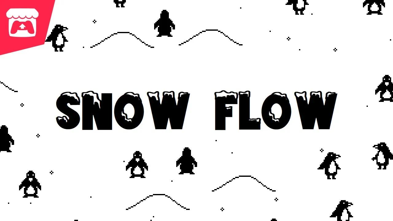 Snow Flow - Walk around as a penguin, leave marks in the snow, and listen to some chill music! thumbnail