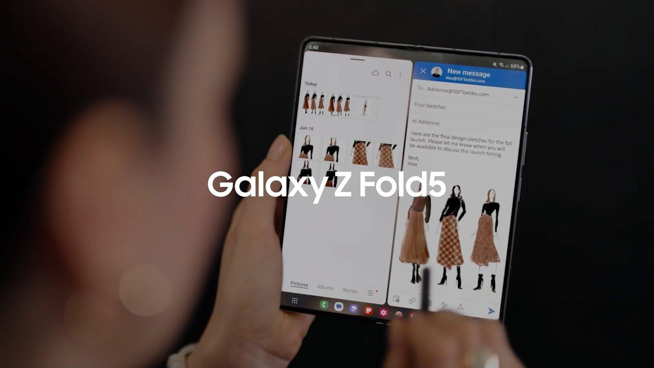 Galaxy Z Fold5: Multitasking | Samsung​ thumbnail