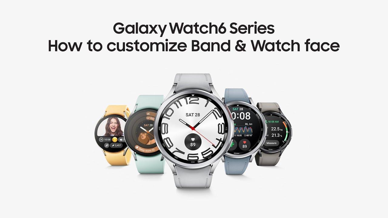 Galaxy Watch6 Series: How to customize Band & Watch face | Samsung thumbnail